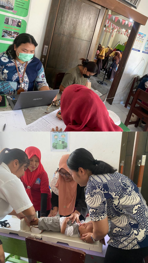 Kegiatan Posyandu Balita dan Kelas Ibu Balita di Kampung Bugis pada Hari Sabtu, 26 April 2025